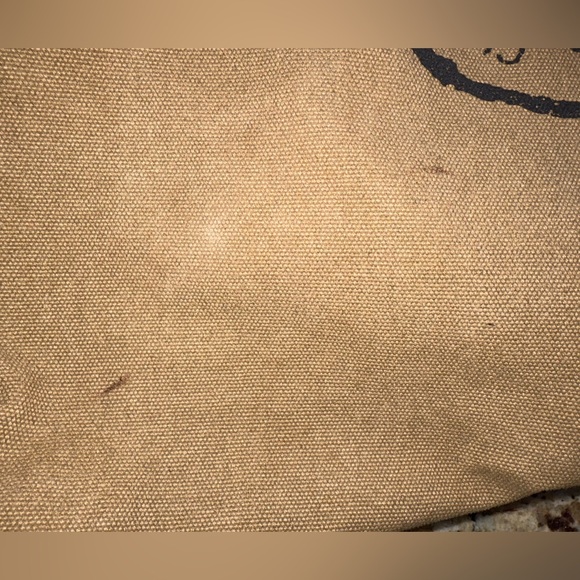 Paris Airport Canvas Tote Bag|French Graphic Travel Bag|leather trim - Picture 8 of 12